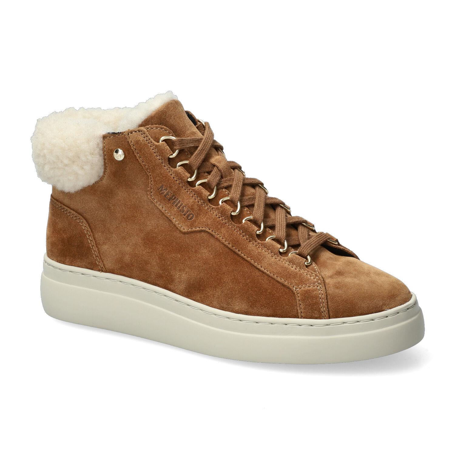 bottines femme modèle Dolie marron tobacco - Mephisto
